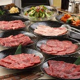【ご宴会】
シーンで選べる焼肉コースを3,500円(税抜)～ご用意