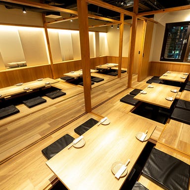 全席完全個室 大名古屋酒場坊主 東岡崎店_掘りごたつの完全個室62名様個室