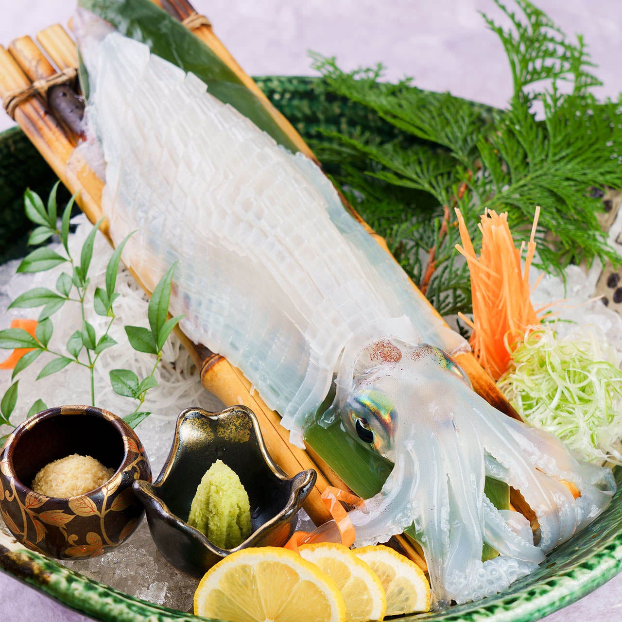博多 水炊き鍋 呼子直送 烏賊の活き造りコースの詳細 博多 表邸 大名 九州料理 ぐるなび