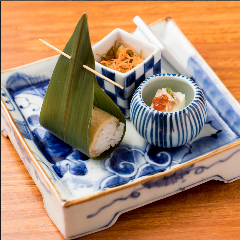 博多 表邸_【前菜】【造り】前菜三種盛り合わせ・旬の鮮魚お造り盛り合わせ