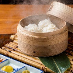 博多 表邸_【合肴】花烏賊の和点心・博多鶏有馬山椒煮・蓮香る生麩田楽