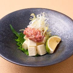 博多 表邸_海鮮 酒盗とクリームチーズ