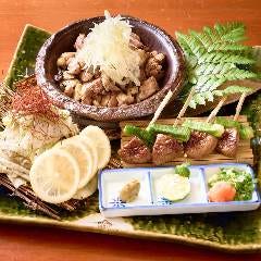 博多 表邸_【九州味めぐりコース】〜九州七県の名物料理を満喫〜〜飲み放題120分〜［料理のみ:5,200円］