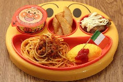 アンパンマンPLATEを使った抱き人気のお子様ランチ