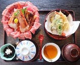 中トロスペシャル海鮮丼定食
