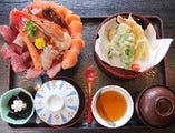サーモン＆赤身スペシャル海鮮丼定食