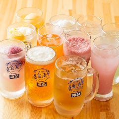 お店にあるドリンク全て注文可能!