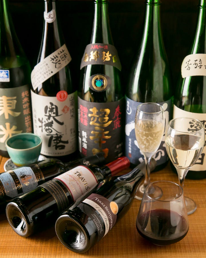 日本酒はじめ種類が100種類以上！！
