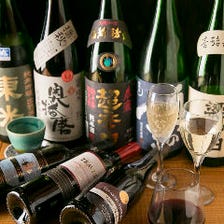 日本酒はじめ種類が100種類以上！！
