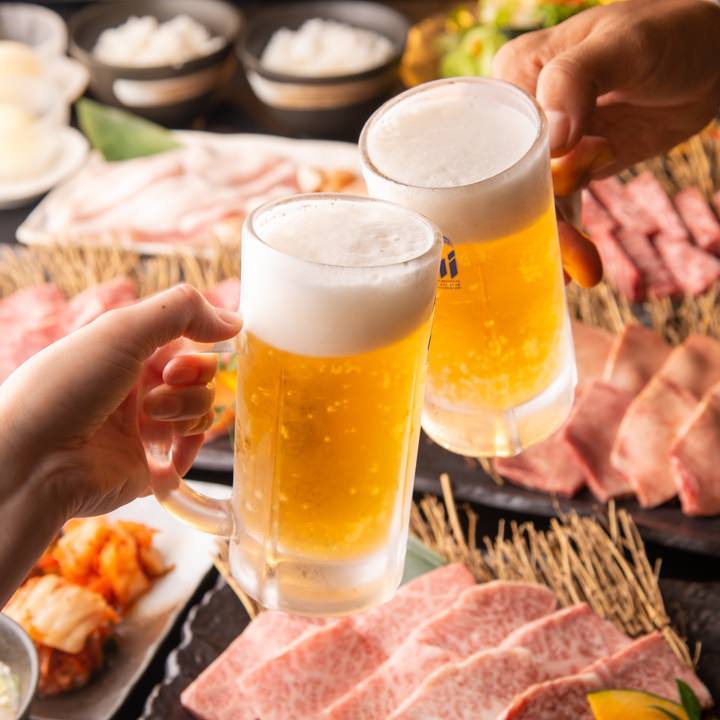 2時間飲み放題付コース4,800円～