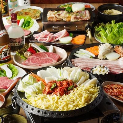チーズタッカルビ サムギョプサル マダン 西新井 焼肉 ぐるなび