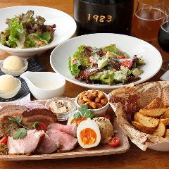 炎会　貴錦4000本 1983 ～燻製とクラフトビールのお店～ 茅ヶ崎 メニュー：忘年会コース