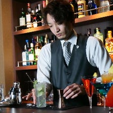 ホテルのBAR出身のバーテンダー