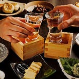 お酒好きの"勘どころ"を抑えた当店のお料理は、どれも日本酒と好相性