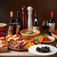 個室ビストロ FULLMOoN 新橋虎ノ門店_(E)【2.5時間飲み放題付】歓送迎会◎和牛タルタル・ローストビーフ・プライムリブ【5800円】