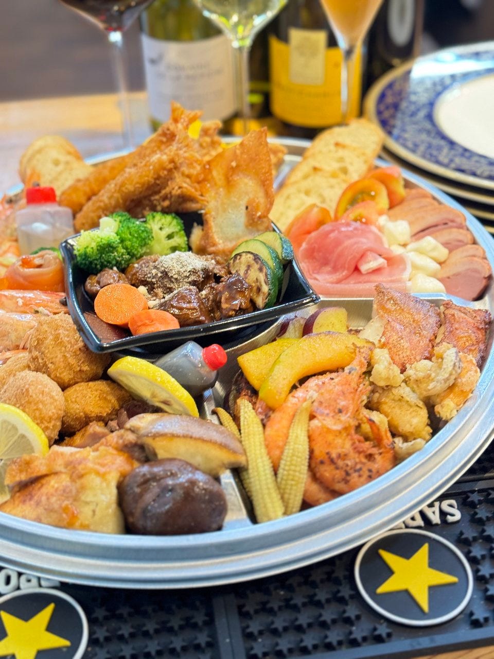 テイクアウト【フレンチオードブル】直径41cm6つに区切られた