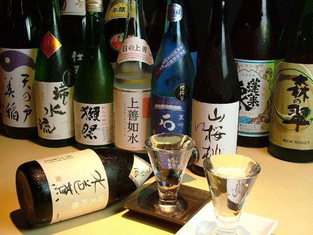 鮮魚に合う日本酒をご用意
