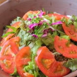ベーシック野菜とトマトのサラダ