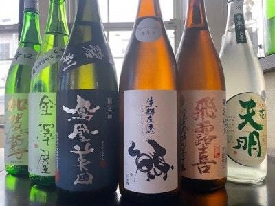 厳選の日替わり日本酒