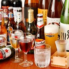 【平日限定】全84種類のドリンクが2時間飲み放題!¥1700(税別)