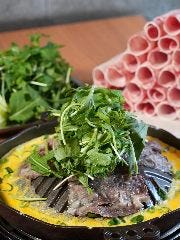 チャドルバギで焼いたお野菜を巻いてあっさり美味しく召し上がれ