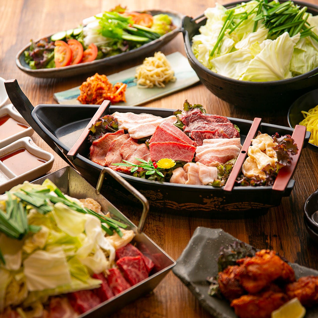 直太郎 新長田店 国産牛焼肉と名物鍋料理