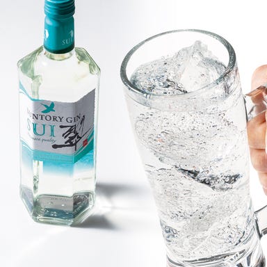 個室完備 海鮮居酒屋 豊丸水産 岩国駅前店_翠ジン ソーダ割り