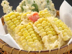 とうもろこしの天ぷら