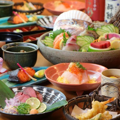 海鮮と日本酒 魚舟 梅田阪急グランドビル店 コースの画像