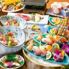 魚舟の自慢のお食事で舌鼓！
