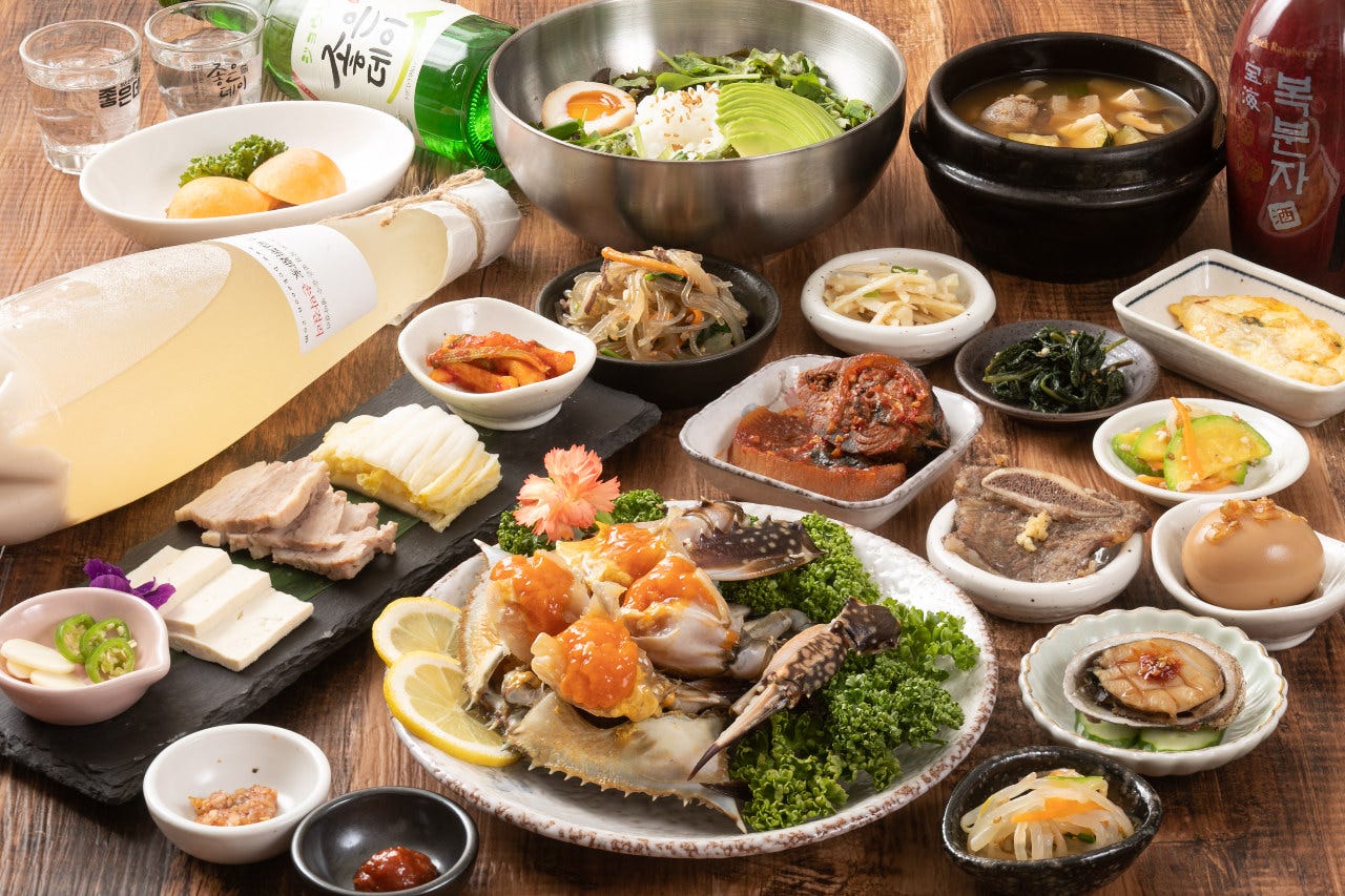 韓国料理コース専門店