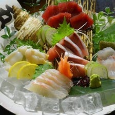 ◆【お造り】五郎で味わう新鮮な魚介