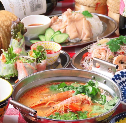 タイ料理 Thai キチ 横浜鶴屋町店 コース 本格タイ料理を楽しめるタイキチコース 全8品2時間飲み放題付3480円 ぐるなび タイ料理 Thai キチ 横浜鶴屋町店 コース 本格タイ料理を楽しめるタイキチコース 全8品2時間飲み放題付3480円 ぐるなび