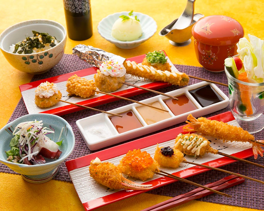 21年 最新グルメ 新串揚げ創作料理 串やでござる 茨木店 茨木 レストラン カフェ 居酒屋のネット予約 大阪版 21年 最新グルメ 新串揚げ創作料理 串やでござる 茨木店 茨木 レストラン カフェ 居酒屋のネット予約 大阪版