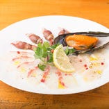 本日鮮魚のカルパッチョ風サラダ