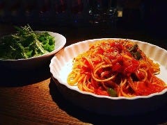 21時まで限定のパスタセット