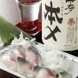 〆鯖も人気！焼酎や日本酒のおつまみにピッタリです！
鮮度がいいから違いがわかる！
まるで九州で食べているかのような気分に♪
鯖好きな方必見です！