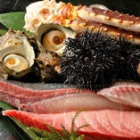 厳選された旬の素材を使った本格江戸前寿司です。