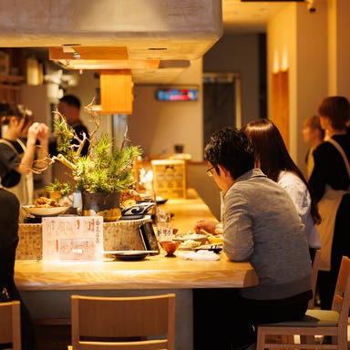 職人のおばんざい食べ放題の店 番菜百薬_カウンター席（1～2名様×6席）