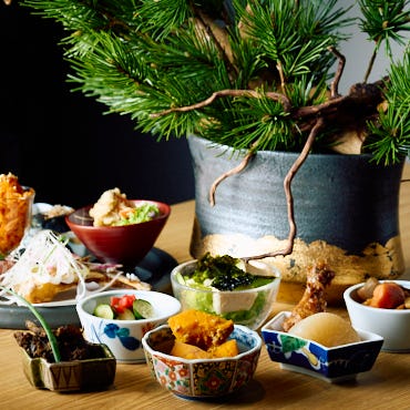 職人のおばんざい食べ放題の店 番菜百薬_【当日OK】【120分職人の日替わりおばんざい食べ放題】店内仕込みの逸品揃い約20～30品目￥2,480