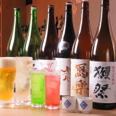 【時間無制限1，000円飲み放題】 日本酒原価酒蔵 大宮店 コースの画像