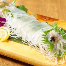 【うまか名物】泳ぎイカ姿造り 100g