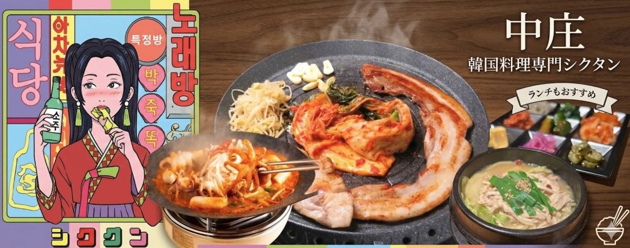 中庄 韓国料理専門シクタン