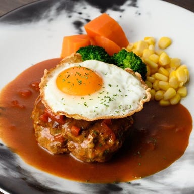 焼肉匠 勝善_和牛ハンバーグ定食