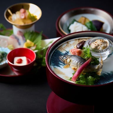 個室と日本料理 KIZAHASHI （ホテルTHE THOUSAND京都） コースの画像