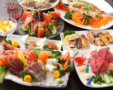 全160種食べ飲み放題 個室居酒屋 旬彩美食 夢吉 コースの画像