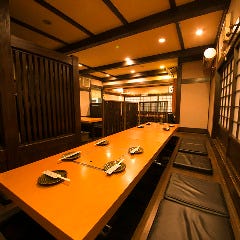 全席半個室 備長炭炭火焼 居魚菜々 わさびの花 西九条