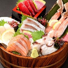 彩り刺身6種盛り合わせ