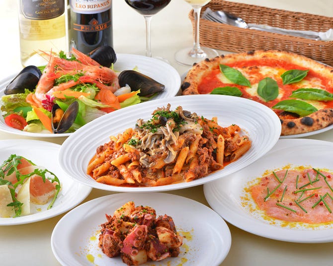 Ottimo Seafood Garden Yokohama ルミネ横浜店 横浜駅 イタリアン イタリア料理 ぐるなび