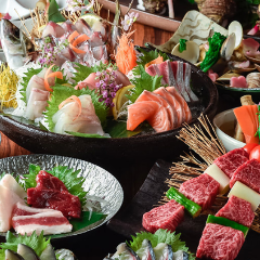 完全個室 つくよみ本店 博多駅筑紫口_季節に寄り添った、選りすぐりの素材が目白押しの宴会コース